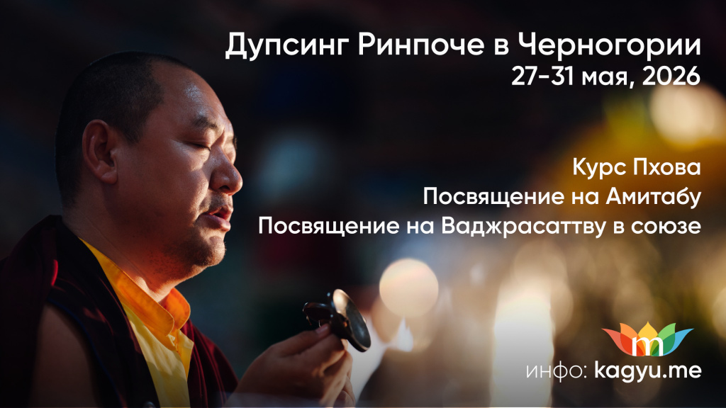 Дупсинг Ринпоче в Черногории
